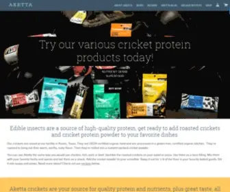 Aketta.com(Aketta Cricket Protein Powder) Screenshot