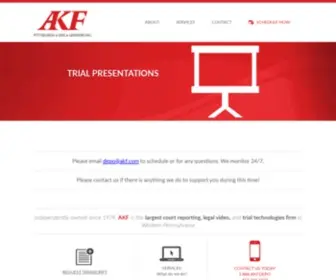 AKF.com(AKF Reporters) Screenshot