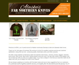 AKFNK.com(Alaska's Far Northern Knives) Screenshot