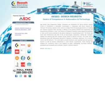 Akgec-Bosch.org(Akgec BoschRexroth) Screenshot