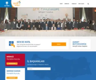 Akgenclik.org.tr(AK PART) Screenshot