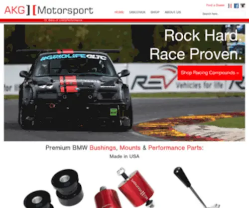 Akgmotorsport.com(BMW High Quality Performance Parts) Screenshot