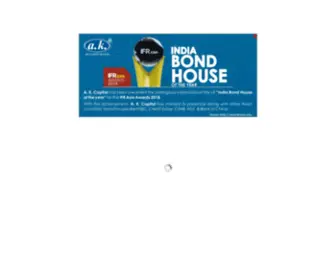 Akgroup.co.in(Debt Advisory Services) Screenshot