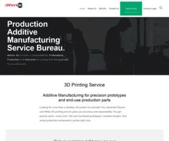 Akhani3D.com(3D Printing Service Bureau South Africa) Screenshot