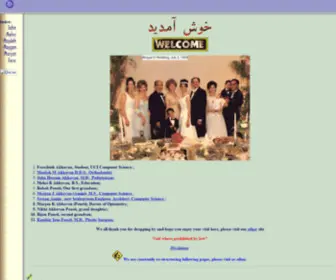 Akhavan.com(Akhavan Family) Screenshot