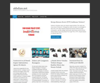 Akhdian.net(BERBAGI PENGALAMAN & ILMU PENGETAHUAN) Screenshot