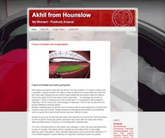 Akhilvyas.com(Akhil From Hounslow) Screenshot