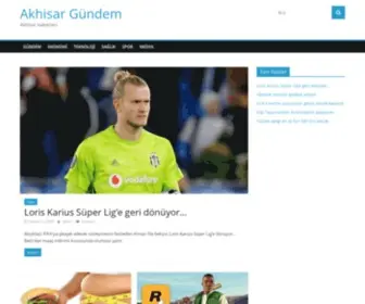 Akhisargundem.net(Akhisar Gündem) Screenshot