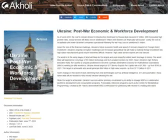 Akholi.com(Ukraine Post) Screenshot