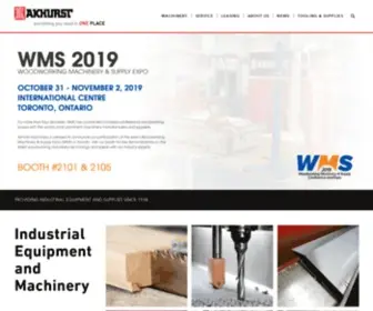Akhurst.com(Akhurst Machinery) Screenshot