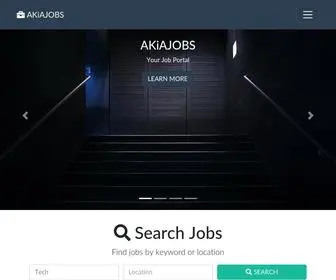 Akiajobs.com(Tech Jobs) Screenshot