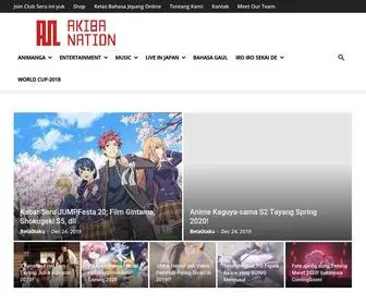 Akibanation.com(Berita Jepang terbaru dan terunik) Screenshot