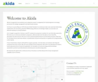 Akida.com(Innovation and Engineering for Energy Management) Screenshot