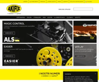 Akifix.com(Akifix S.p.a) Screenshot
