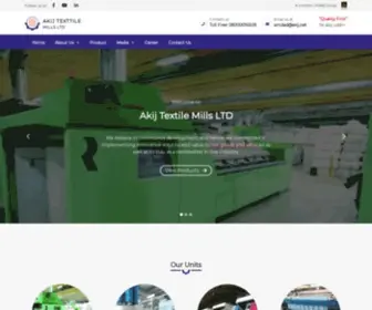 AkijTextilebd.com(Just another Akij Sister Concerns) Screenshot