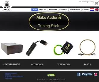 Akikoaudio.com(Akiko Audio) Screenshot