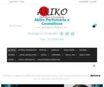 Akikoperfumaria.com.br(Akiko Perfumaria e Cosméticos) Screenshot