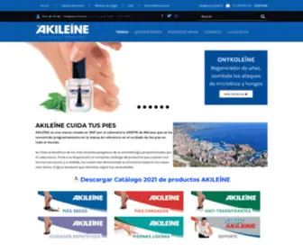 Akileine.es(AKILEÏNE® España) Screenshot