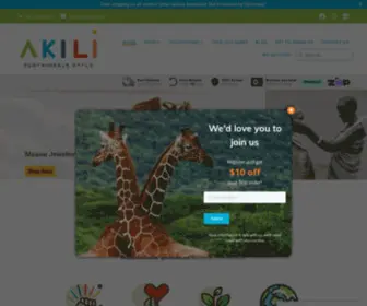 Akili.com.au(Akili Australia) Screenshot