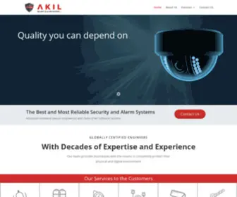 Akilsecurity.com(Akil Security) Screenshot