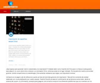 Akimporto.com(Akimporto) Screenshot