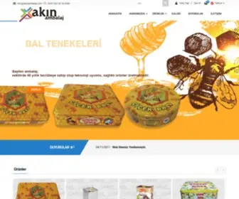 Akinambalaj.com(Akın) Screenshot