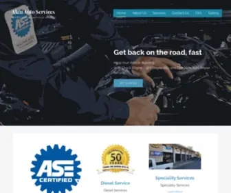 Akinautoservice.com(We Will service your vehicle with Pride) Screenshot