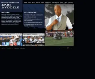 Akinayodele.net(Akin Ayodele) Screenshot