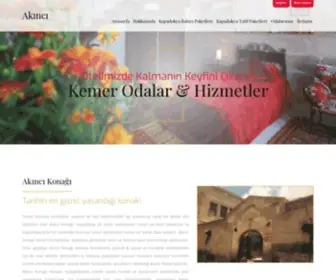 Akincikonagihotel.com(Kapadokya balayı otelleri) Screenshot