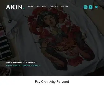 Akinclothing.com(akinclothing) Screenshot