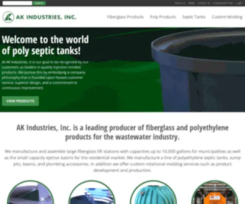 Akindustries.com(AK Industries Inc) Screenshot