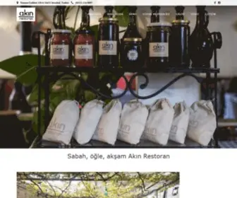 Akinrestoran.com(Akın) Screenshot