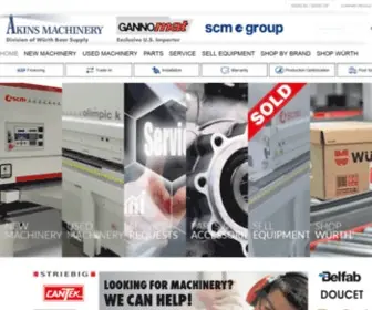 Akinsmachinery.com(Akins Machinery) Screenshot