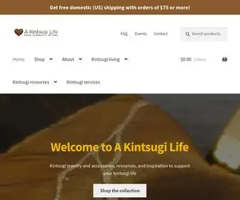 Akintsugilife.com(A Kintsugi Life) Screenshot