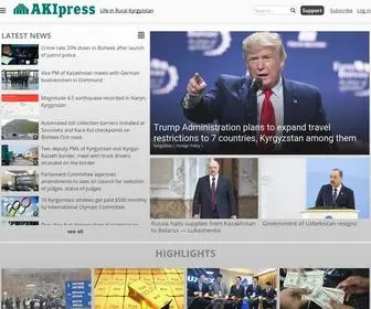 Akipress.com(AKIpress News Agency) Screenshot