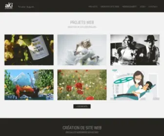 Akiprod.com(Aki production) Screenshot