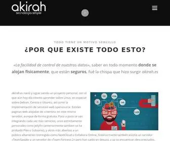 Akirah.es(Tecnología simple) Screenshot