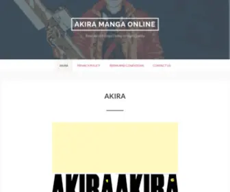 Akiramanga.com(Akira Manga Online) Screenshot