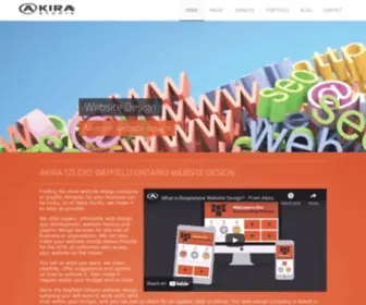 Akirastudio.com(Akira Studio) Screenshot