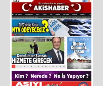 Akishaber.com.tr(Akis Haber Denizli) Screenshot