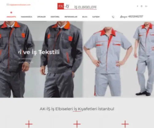 Akisiselbiseleri.com(Akiş İş Elbiseleri) Screenshot