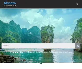 Akisoto.com(Home Page) Screenshot