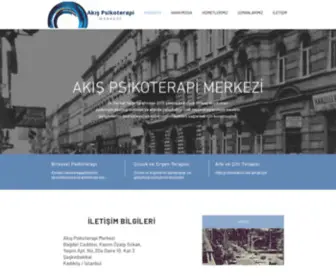 Akispsikoterapi.com(Klinik Psikolog) Screenshot