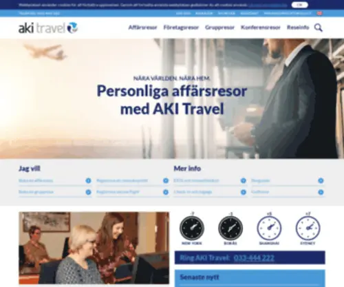 Akitravel.se(Personliga affärsresor) Screenshot