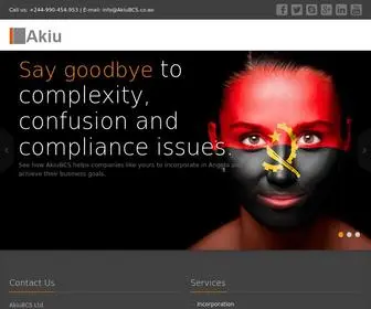 Akiubcs.co.ao(AkiuBCS Ltd) Screenshot