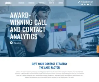 Akixi.com(Call Management Software Provider) Screenshot