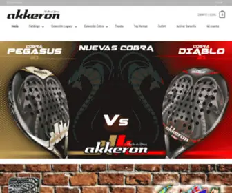 Akkeron.com(Akkeron Padel) Screenshot