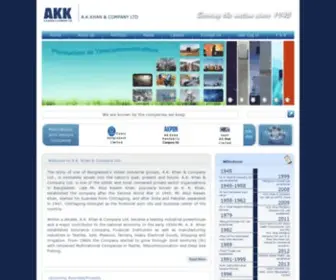 Akkhan.com(AK Khan Company Limited) Screenshot