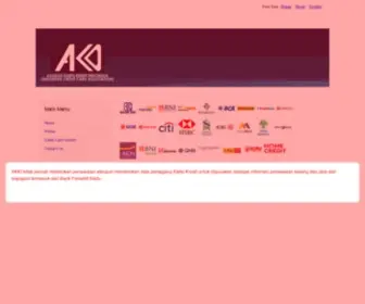 Akki.or.id(Asosiasi Kartu Kredit Indonesia) Screenshot