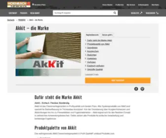 Akkit.de(HORNBACH) Screenshot